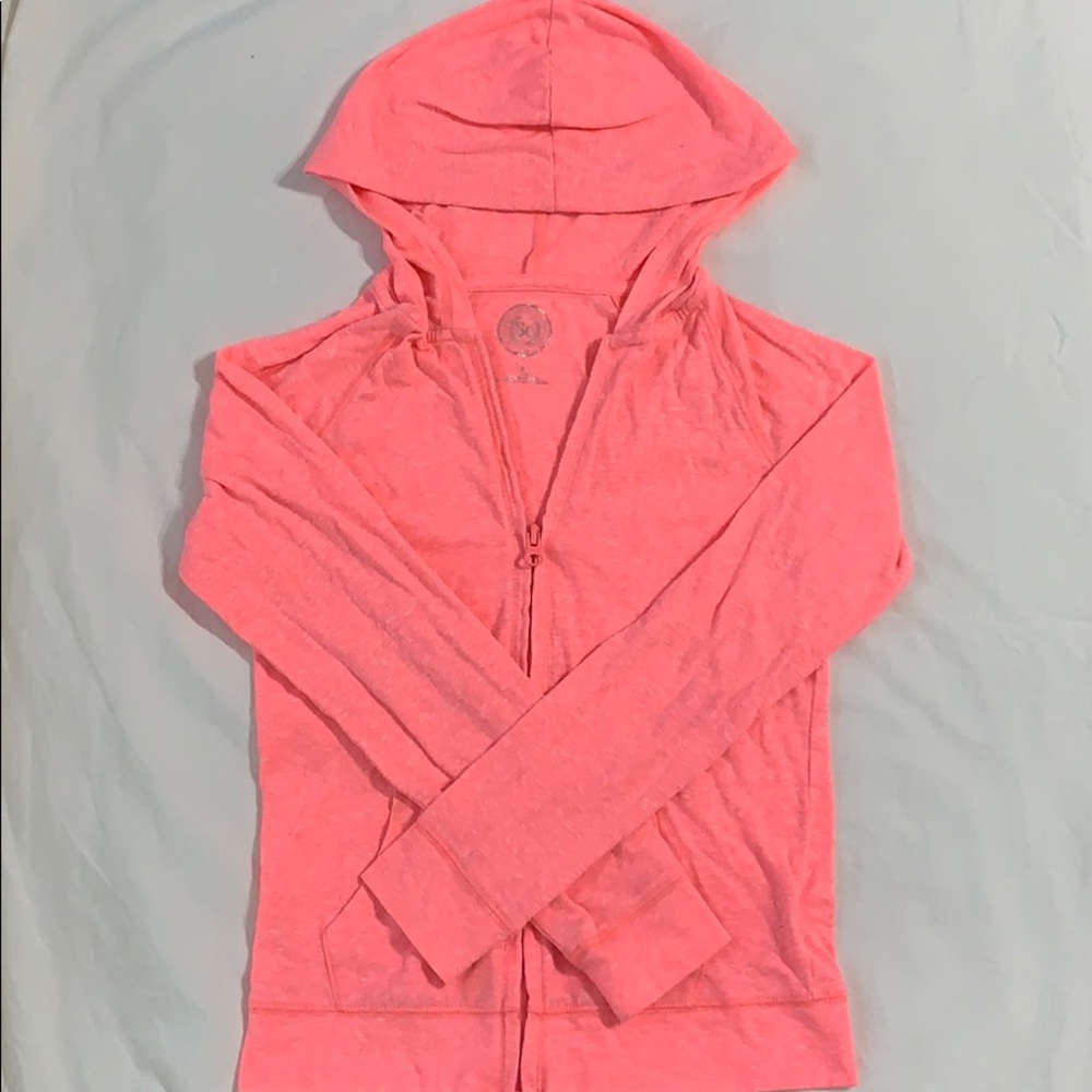 Neon Pink Zip Up